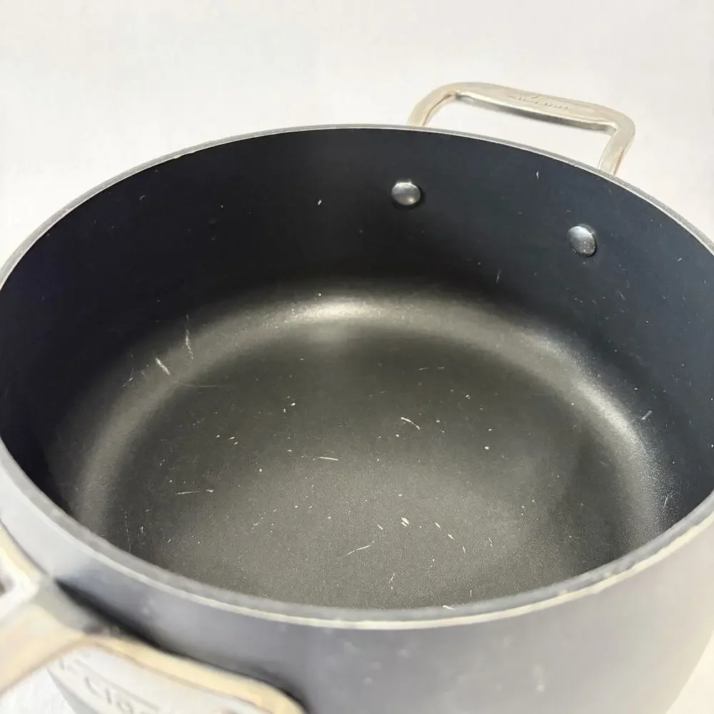 All-Clad Metalcrafters Hard Anodized Nonstick3.5QT 3.3L Saucepan Pot With Lid.
